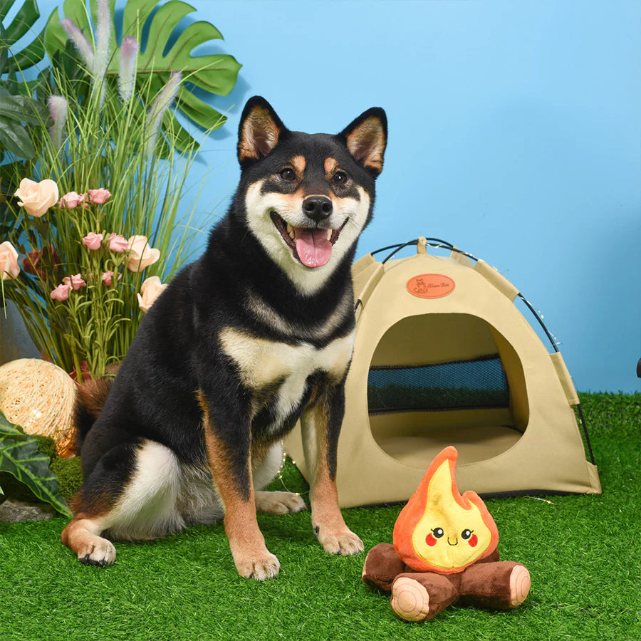 Camping Pups - Campfire