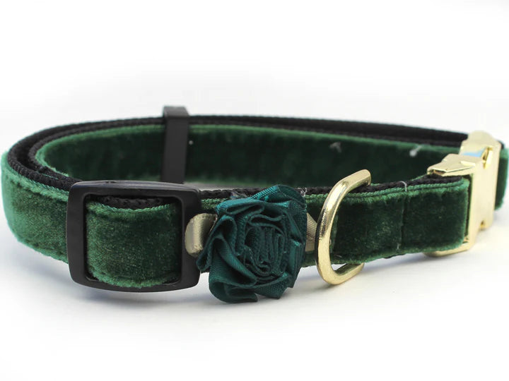 Velvet Cat Collar