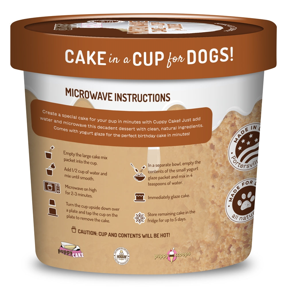 Cuppy Cake - Microwave Cake in A Cup for Dogs