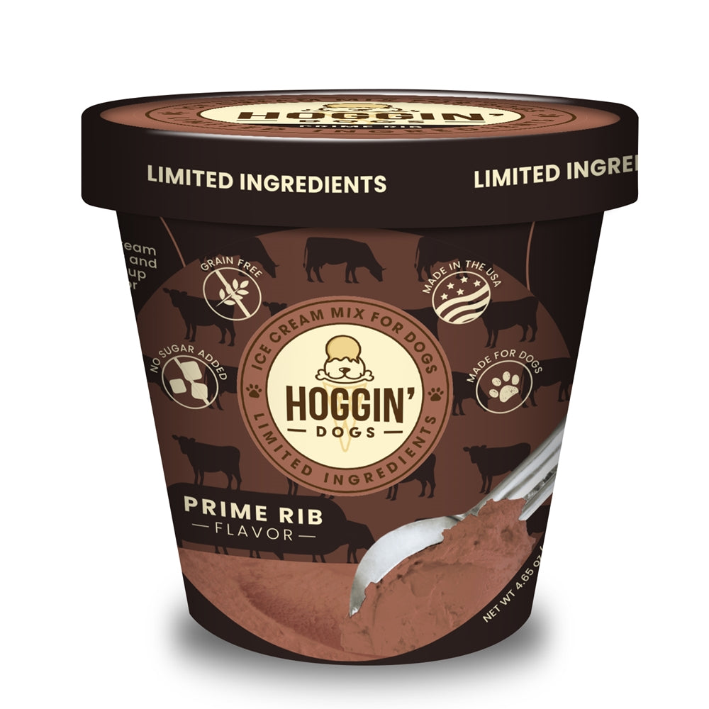 Hoggin' Dogs Ice Cream Mix- Prime Rib