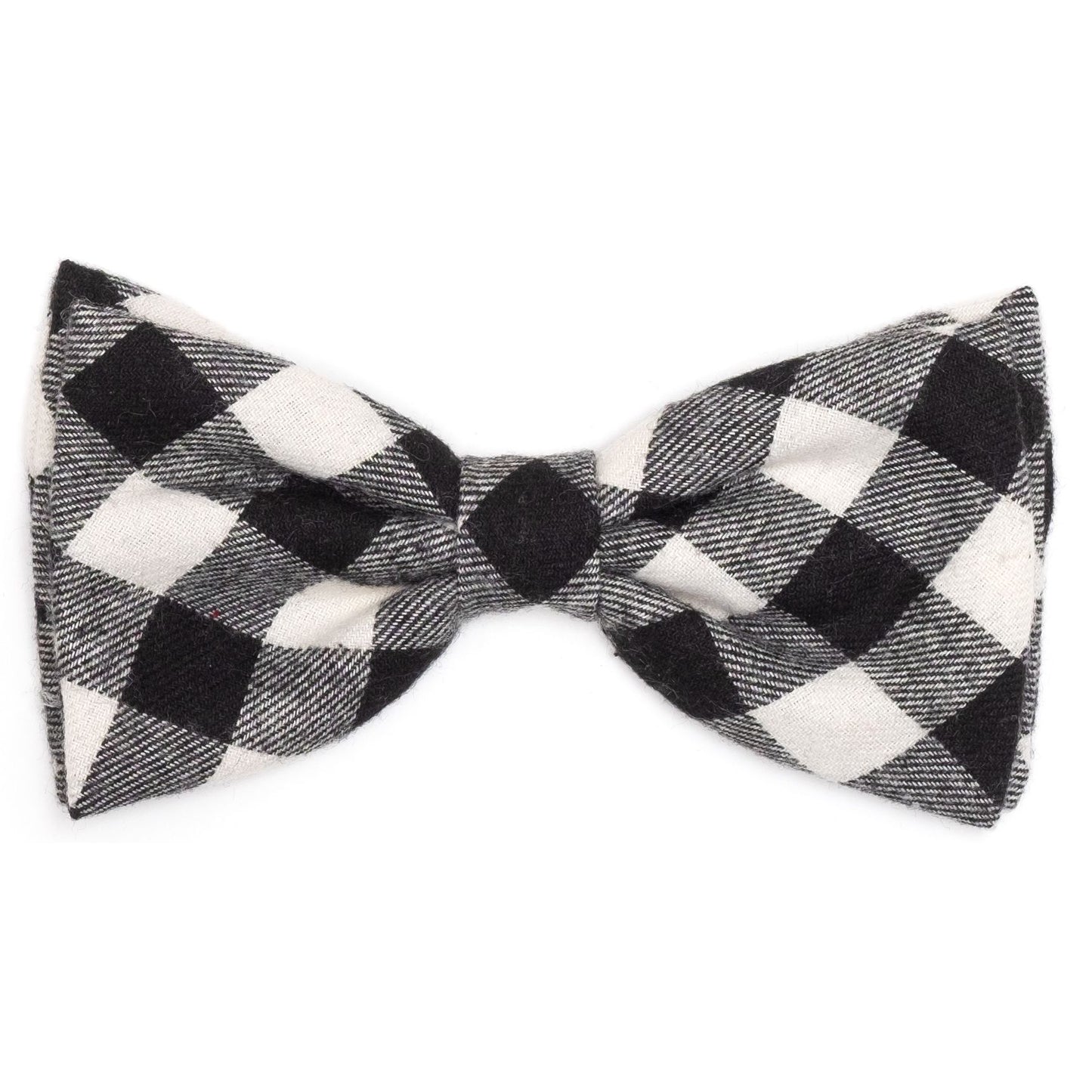 White Buffalo Plaid Bow Tie
