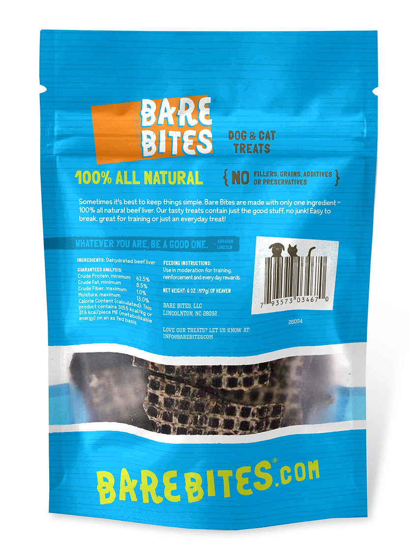 Bare Bites Liver Treats