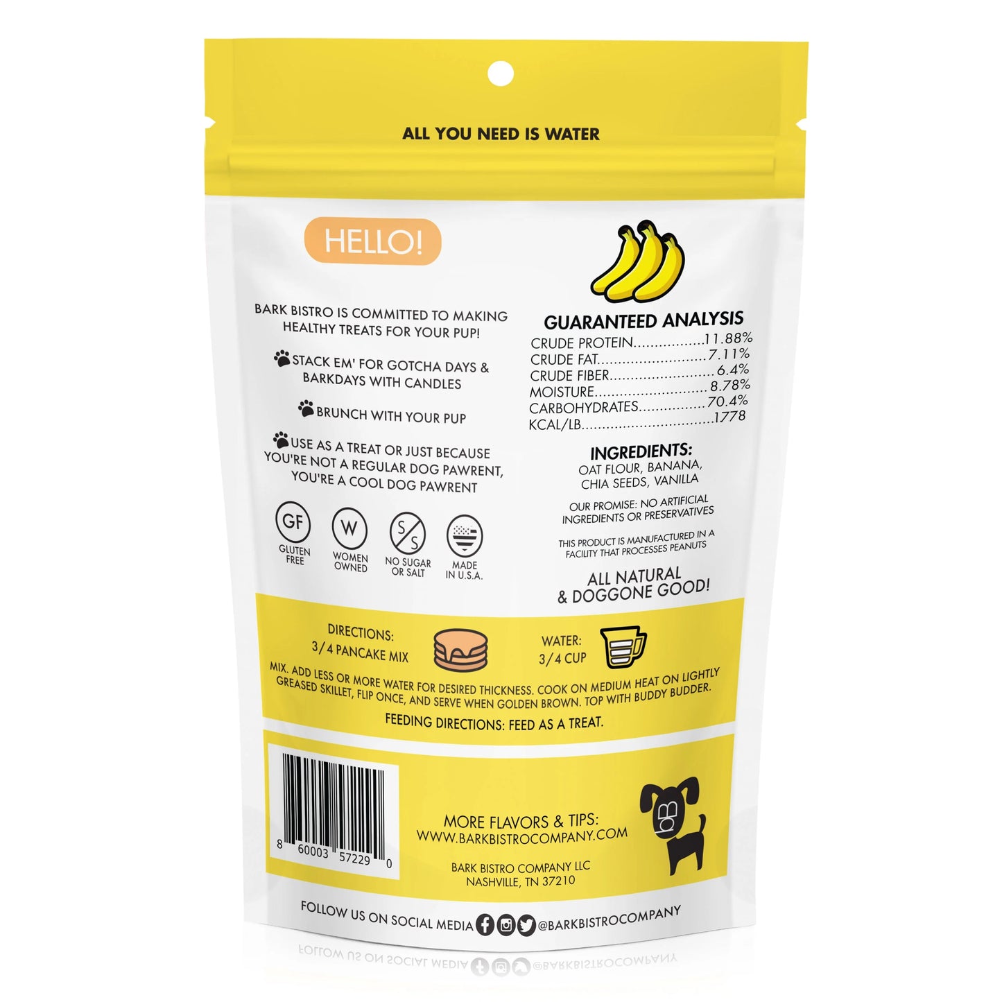 Pooch Pancakes Barking Banana