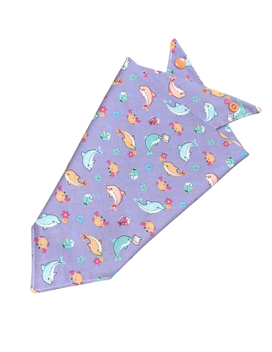 Lavender Lagoon Bandana