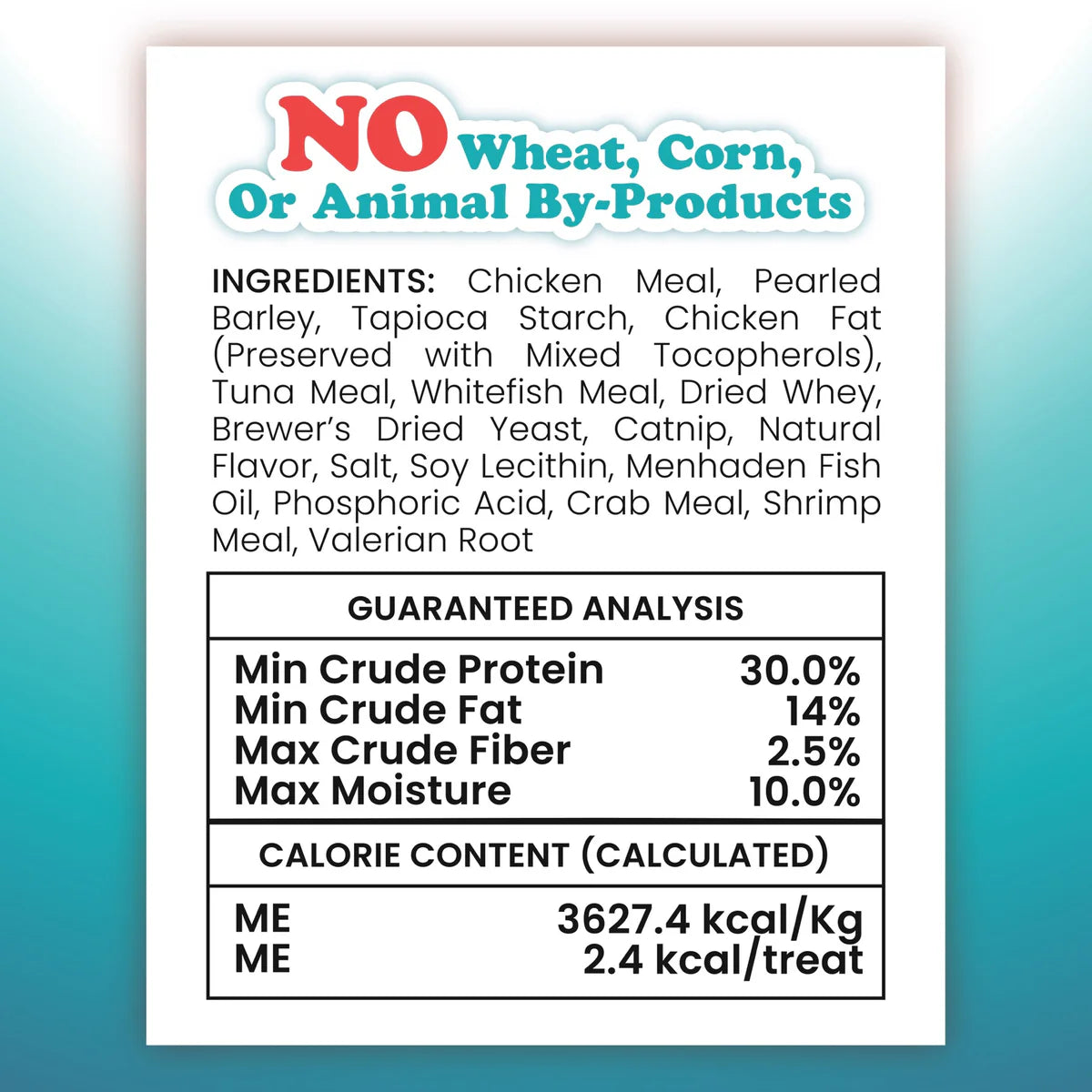 Meowjuana Crunchie Munchie Seafood Medley Cat Treat