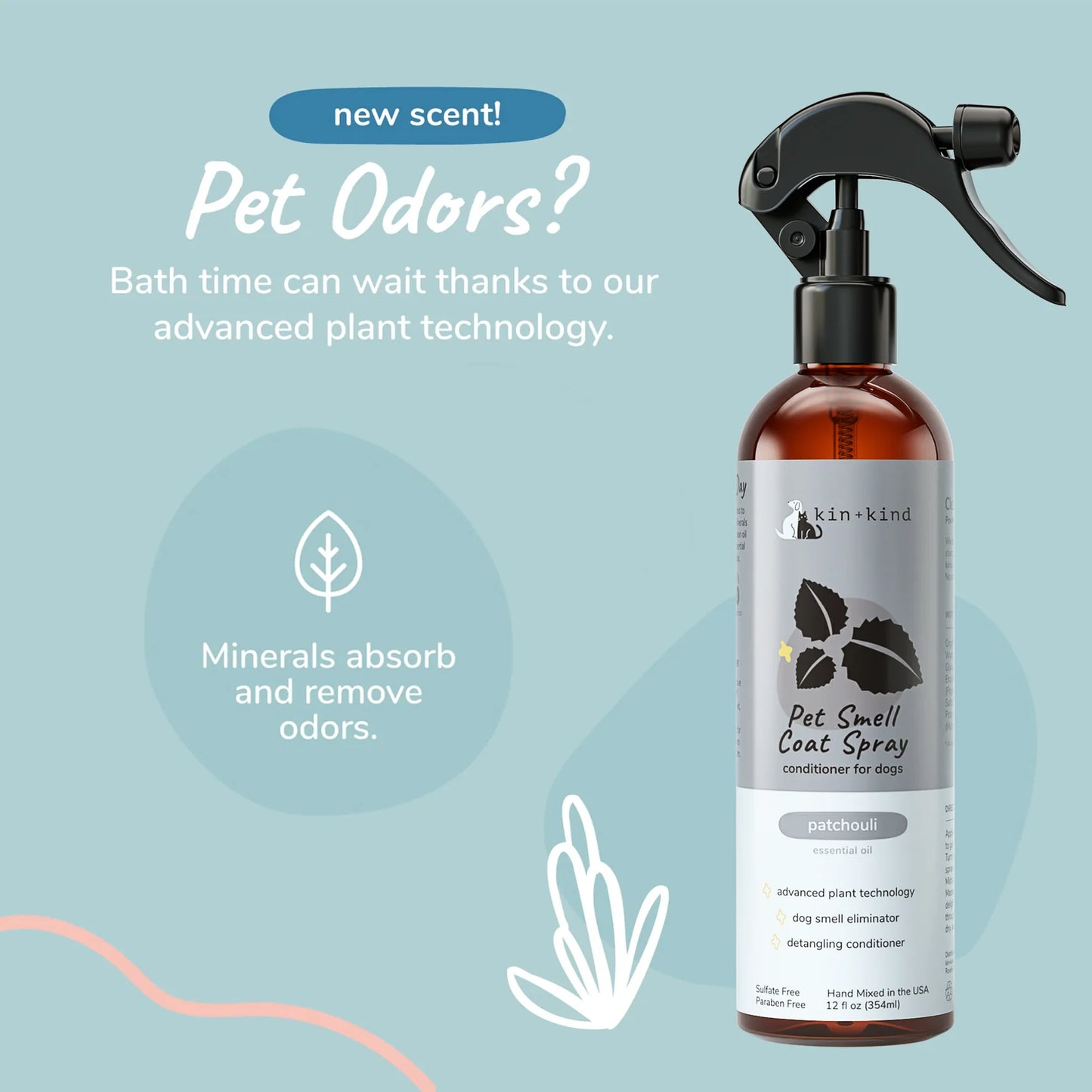 Patchouli Dog Coat Spray