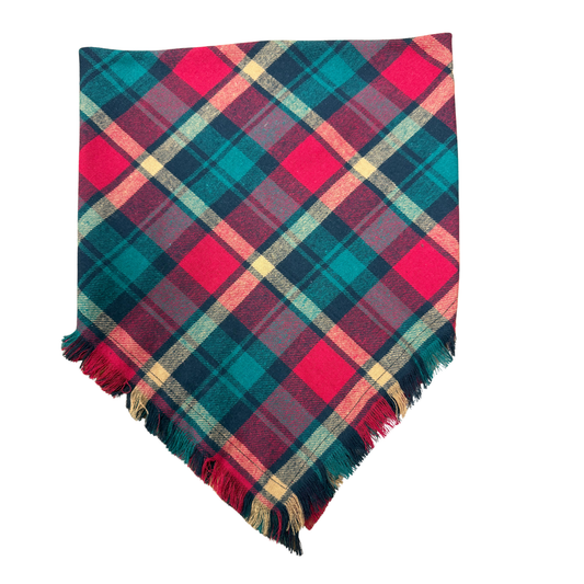 Plaid Tidings Bandana