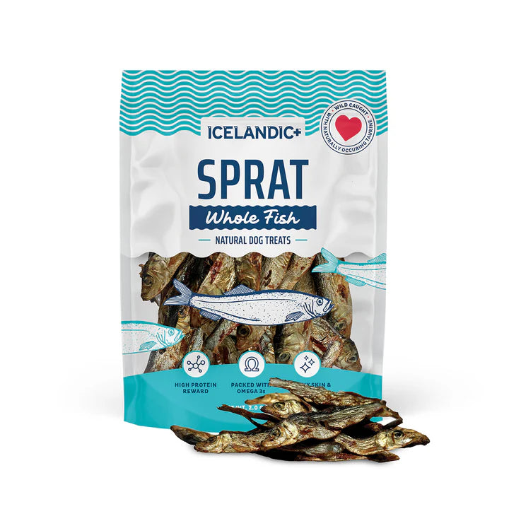 Icelandic Dog Treat Sprat Whole Fish
