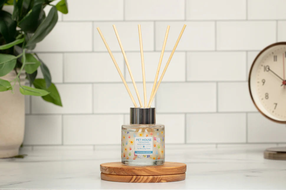 Pet House Sunwashed Cotton Reed Diffuser