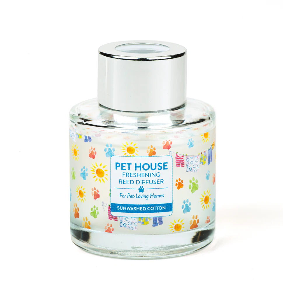 Pet House Sunwashed Cotton Reed Diffuser