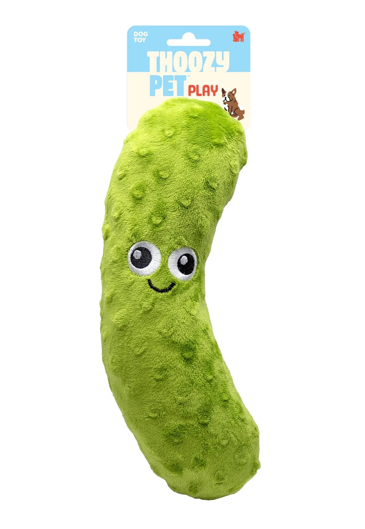 Pickle Plush Dog Toy 10"