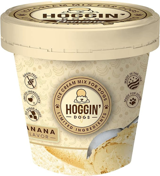Hoggin' Dogs Ice Cream Mix- Banana