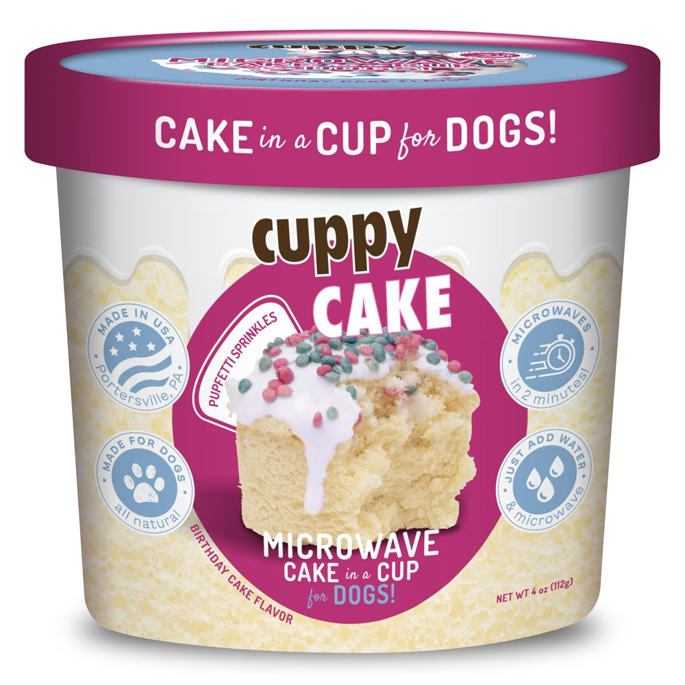 Cuppy Cake - Microwave Cake in A Cup for Dogs