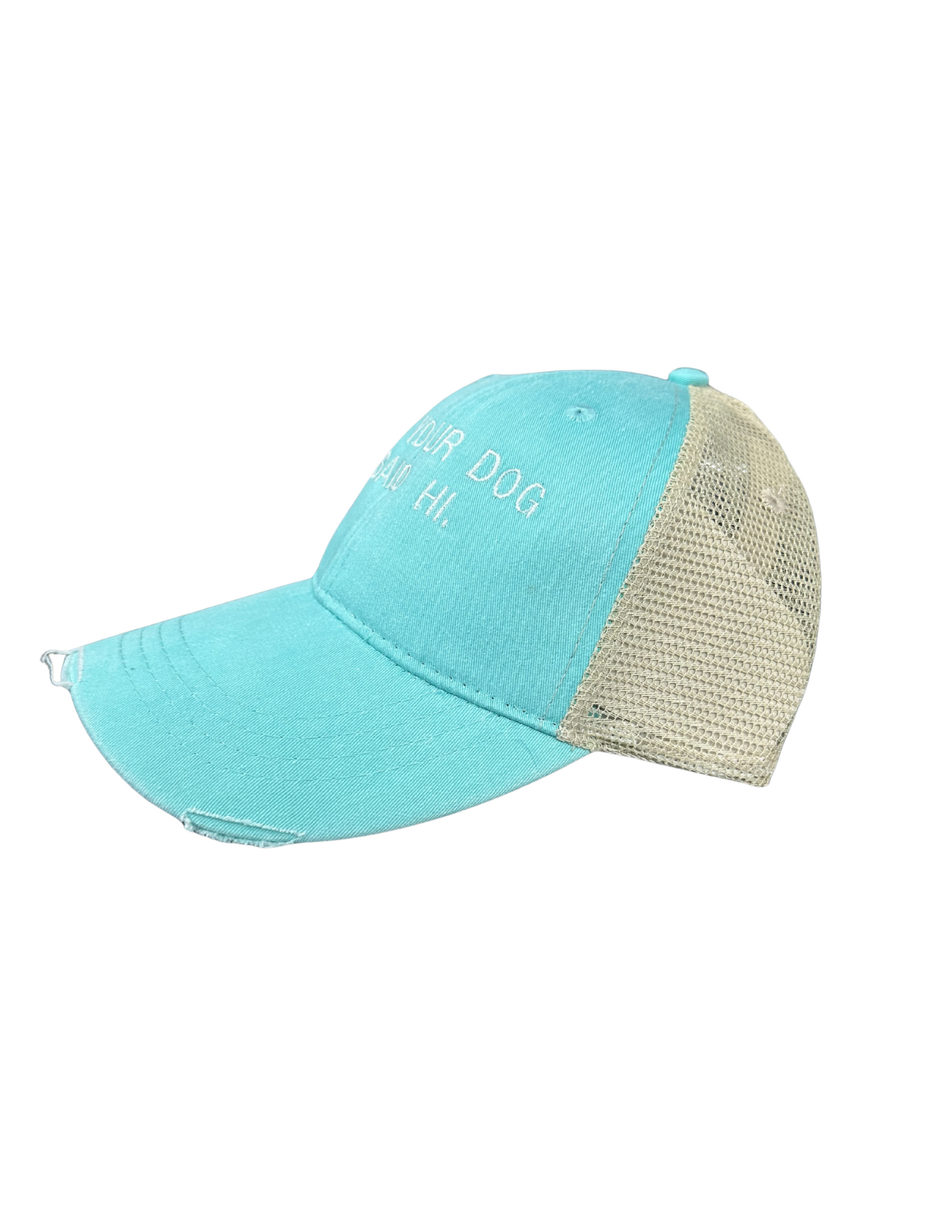 Tell Your Dog I Said Hi Trucker Hat