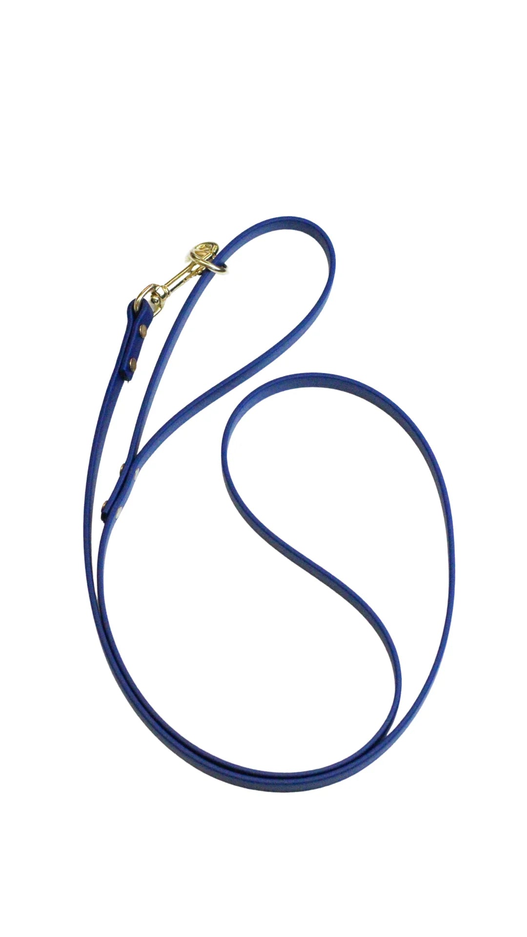 Marine Blue Waterproof Biothane Leash