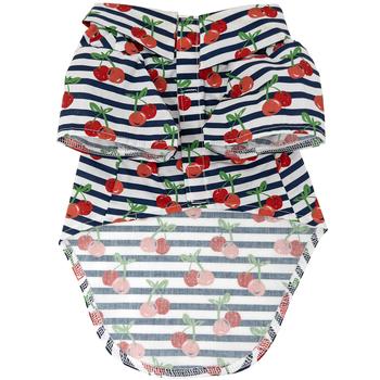 Cherry Stripe Hawaiian Camp Shirt