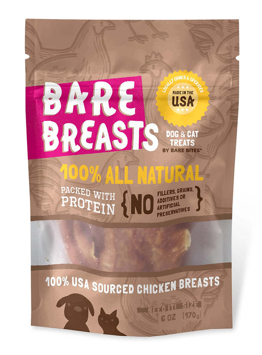 Bare Breasts - Chicken Breast Treats 6oz