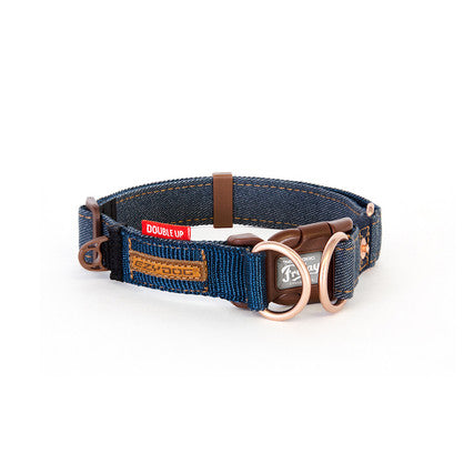 Denim Double Up Collar