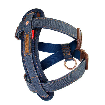 Denim Chest Plate Harness