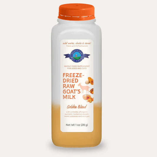 Freeze-Dried Raw Goat's Milk- Golden Blend