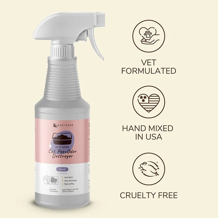CAT PEE+ODOR DESTROYER KITTY LITTER FLORAL