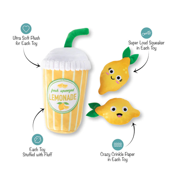 Pucker Up Lemon Dog Toy