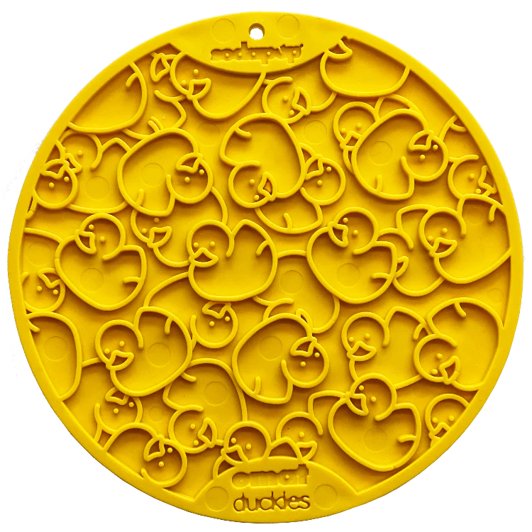 Duckies Lick Mat w/ Suction Cups