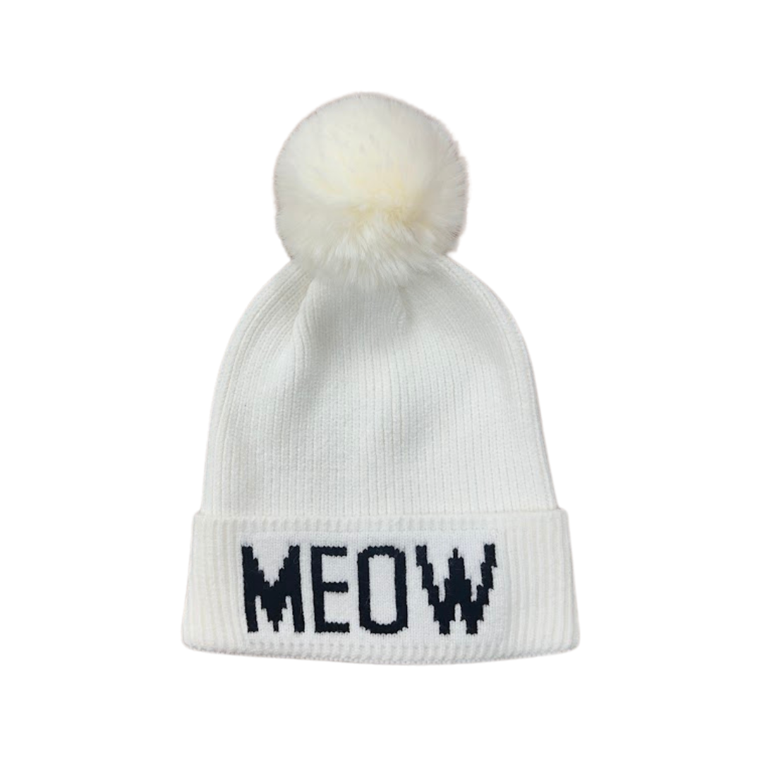 Meow Knit Beanie