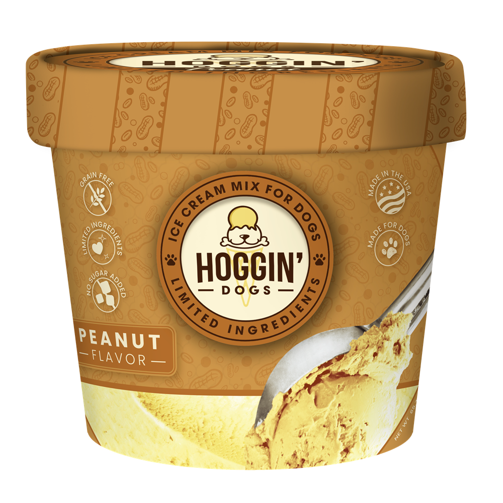 Hoggin' Dogs Ice Cream Mix- Peanuts
