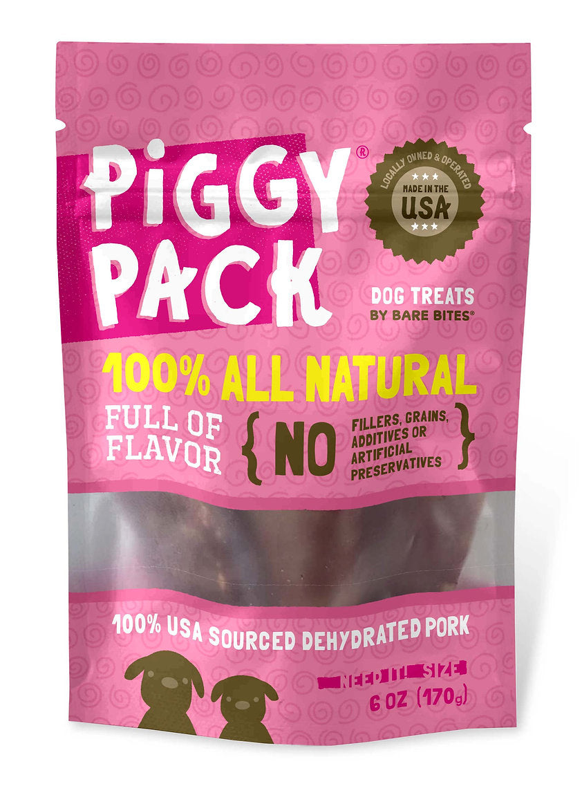 Piggy Pack - Pork Treats 6oz