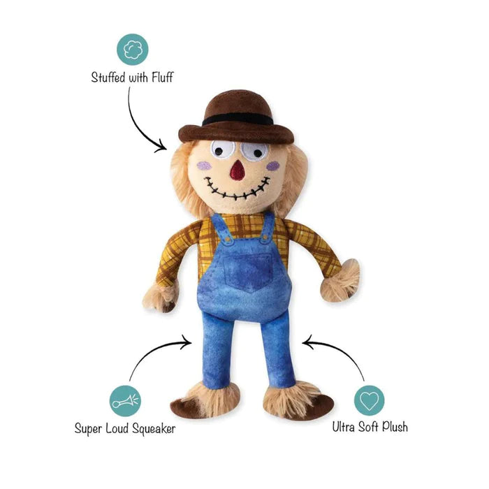 On My Last Straw - Scarecrow Plush Dog Toy