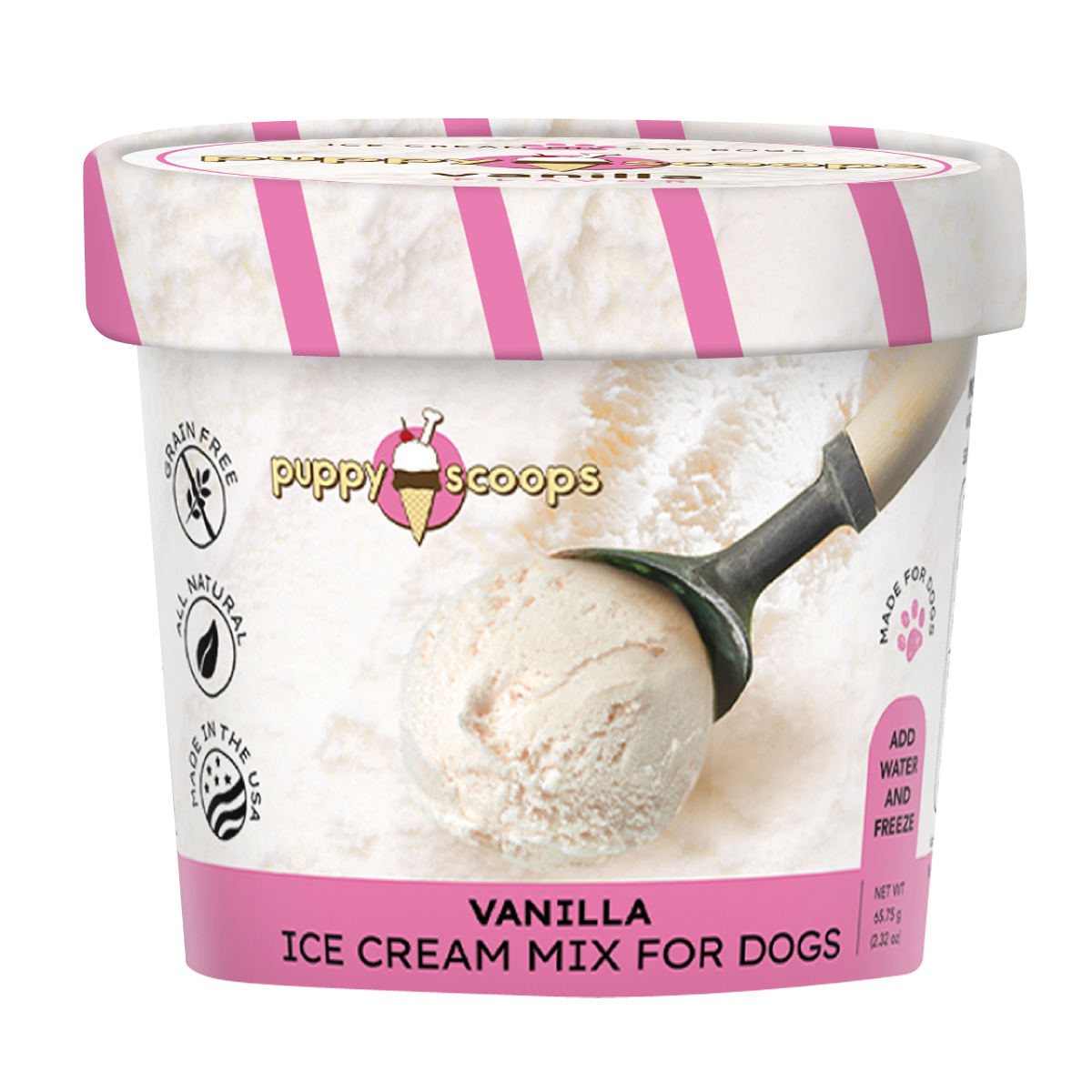 Vanilla - Puppy Scoops Ice Cream Mix