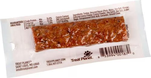 Turkey + Bacon Snack Meat Dog Bars