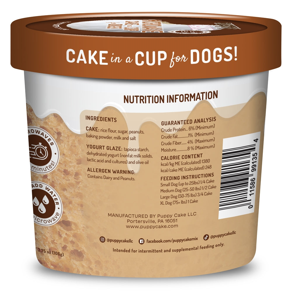 Cuppy Cake - Microwave Cake in A Cup for Dogs