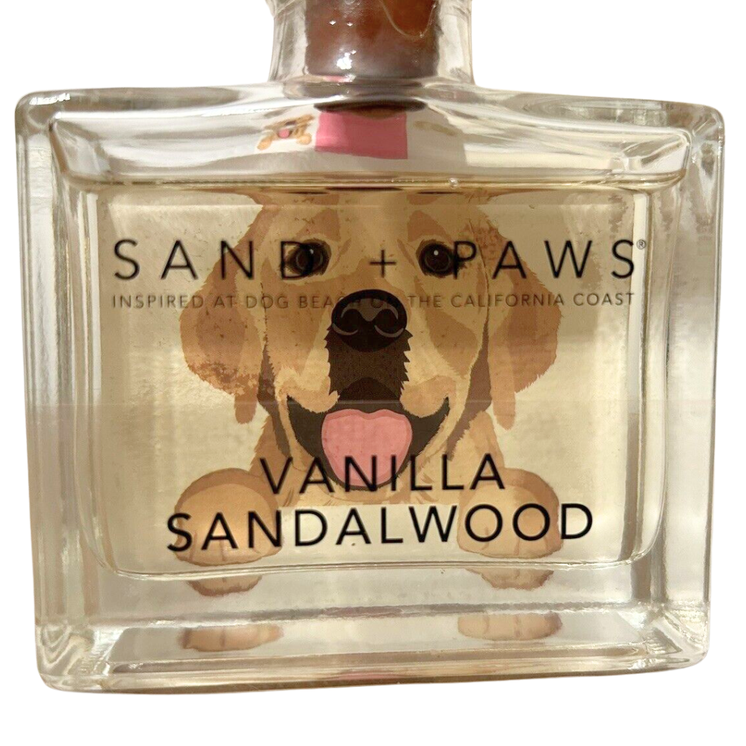 Sand + Paws Reed Diffuser-Vanilla Sandalwood