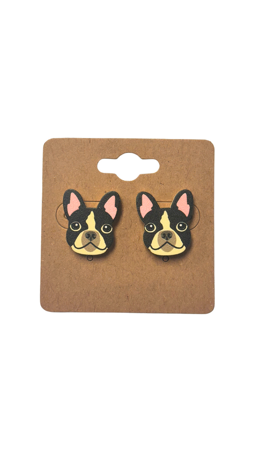 Dog Stud Earrings