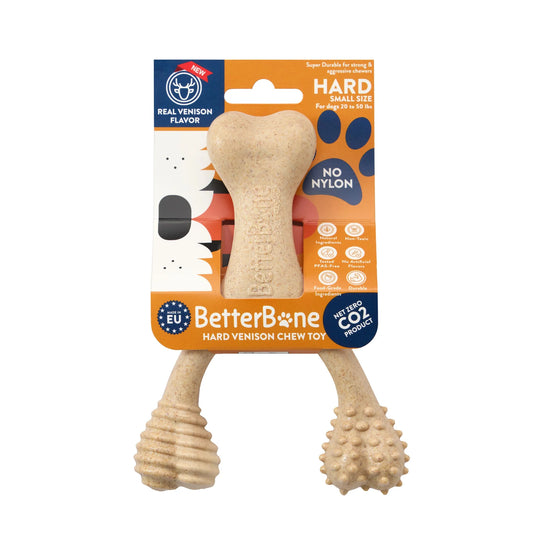 BetterBone Small Dog Venison Medium Bone Chew Toy