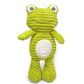 Cuddly Frog Plush Dog Toy