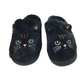 Black Cat House Slippers