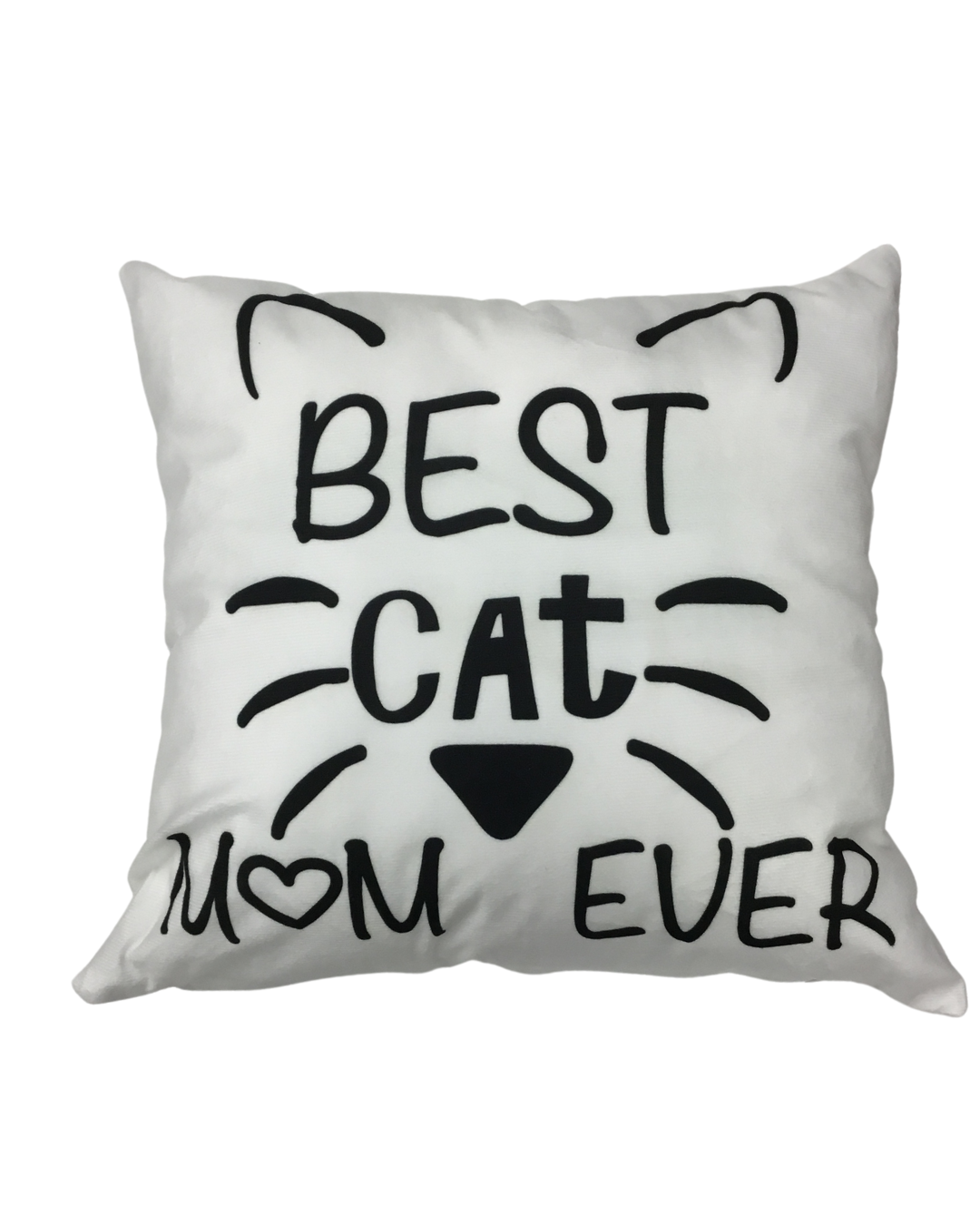 The Best Cat Mom Ever Pillow