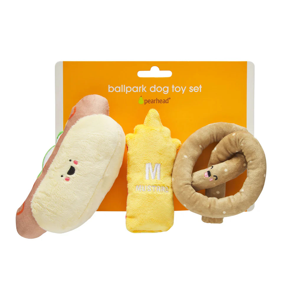 Ballpark Dog Toy Set