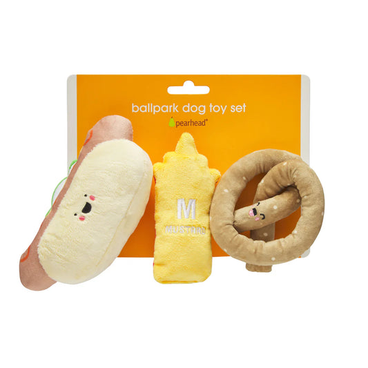 Ballpark Dog Toy Set