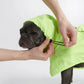 Breatheshield™ Dog Raincoat - Lime White Navy