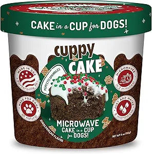 Cuppy Cake - Microwave Cake in A Cup for Dogs