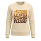 Autumn Leaves & Dogs Please Crewneck