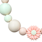 Blush Sol Dog Necklace