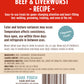 Beef & Liverwurst Pouch