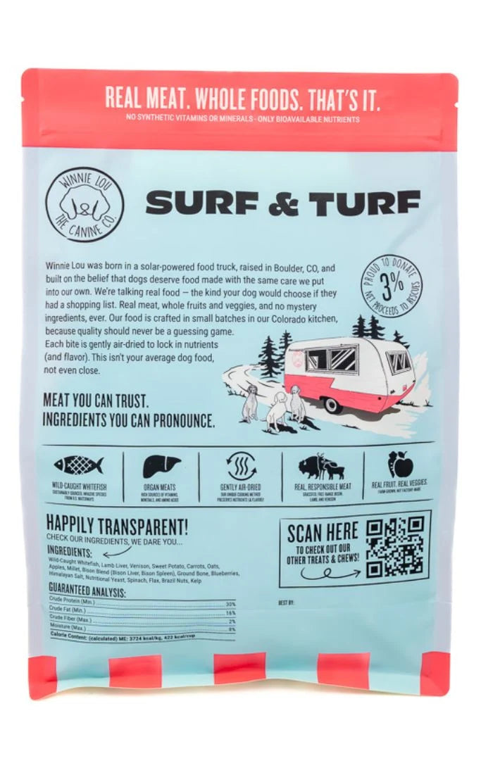 Surf & Turf Air-Dried Dog Food