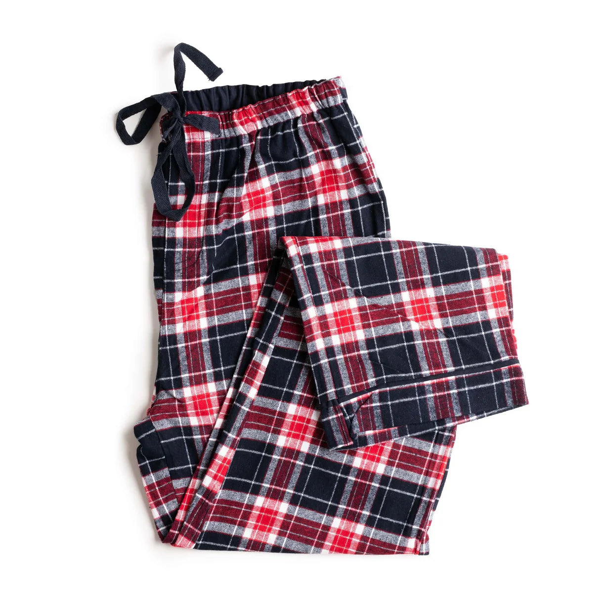 Blue Plaid Matching Human Pajama