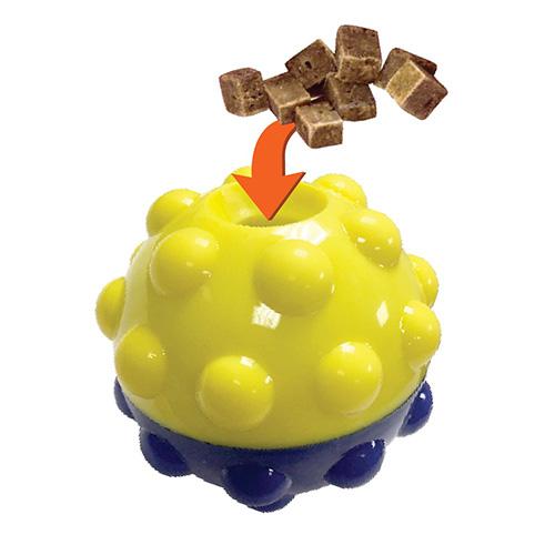 Bumper Ball Treat -Treat Dispensing Dog Toy